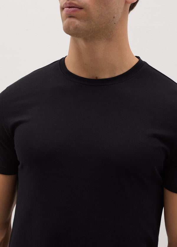 Ovs Tripack T-shirt Intime In Cotone Bio
