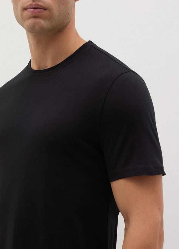 Ovs Tripack T-shirt Intime In Cotone Bio