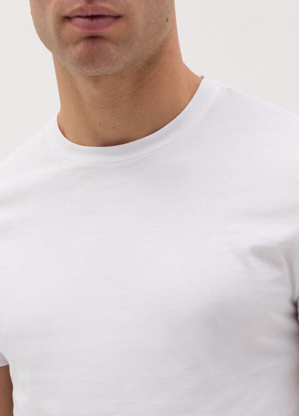 Ovs Tripack T-shirt Intime In Cotone Bio