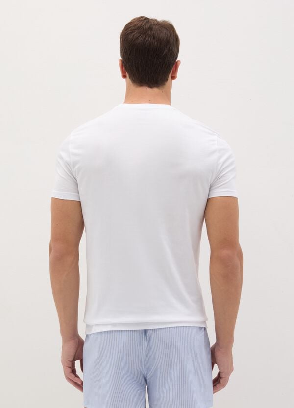 Ovs Tripack T-shirt Intime In Cotone Bio