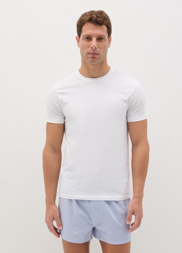 Ovs Tripack t-shirt intime in cotone bio