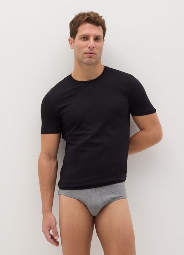 Ovs Tripack t-shirt intime in cotone bio
