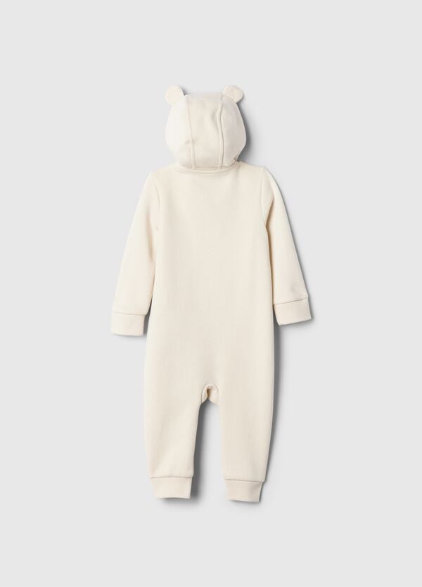 Ovs Tutina Full-zip Con Cappuccio E Ricamo Logo