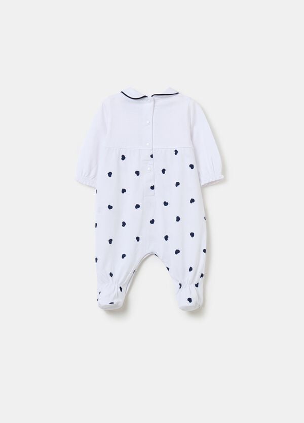 Ovs Tutina In Cotone Bio Con Piedini E Stampa