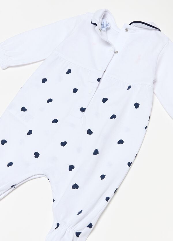 Ovs Tutina In Cotone Bio Con Piedini E Stampa