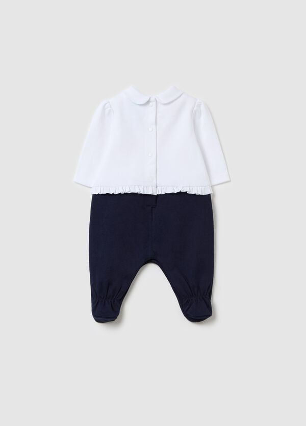Ovs Tutina In Cotone Con Piedini Stampa Minnie