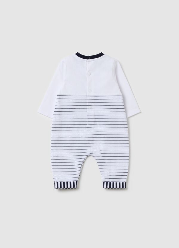 Ovs Tutina Stile Salopette In Cotone A Righe