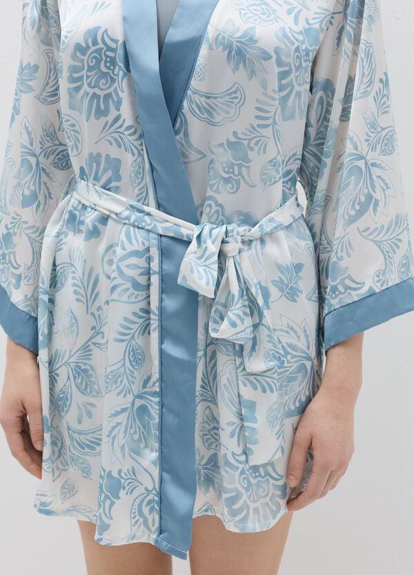 Ovs Vestaglia In Raso Satin Fantasia