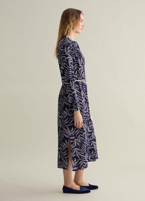 Ovs Vestito Chemisier Con Cintura A Cordino