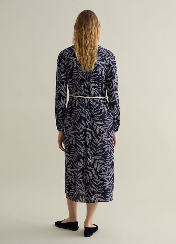 Ovs Vestito Chemisier Con Cintura A Cordino