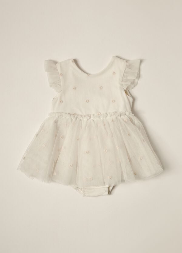 Ovs Vestito con gonna in tulle IANA neonata
