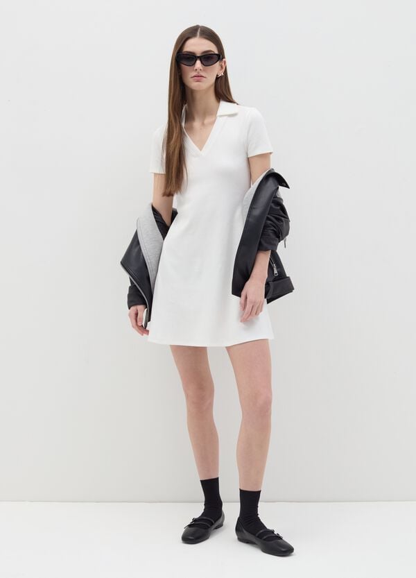Ovs Vestito corto con scollo a polo