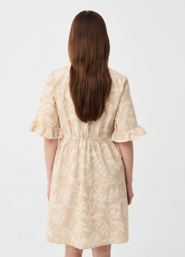 Ovs Vestito Corto Maniche Con Volant