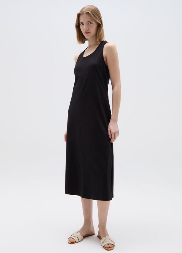 Ovs Vestito Essential lungo con spacchi