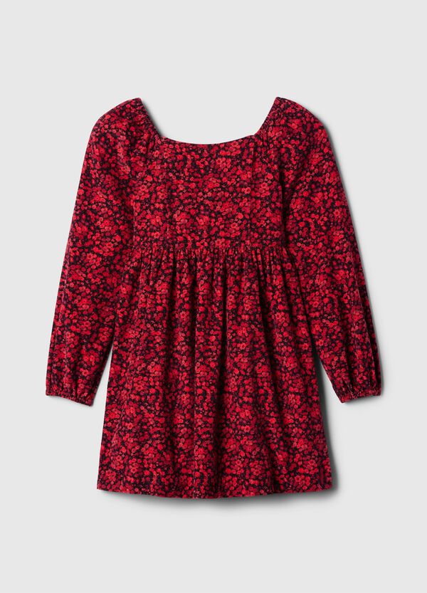 Ovs Vestito In Cotone Con Maniche A Sbuffo