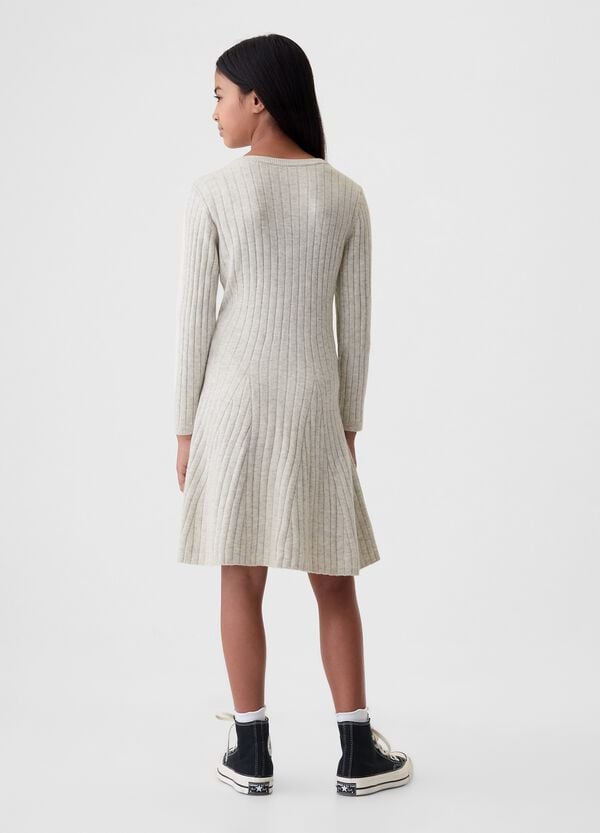 Ovs Vestito In Maglia A Coste Piatte