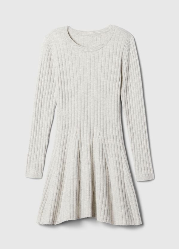 Ovs Vestito In Maglia A Coste Piatte