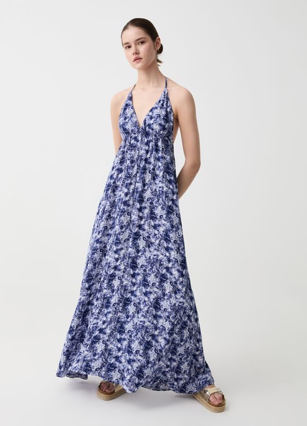 Ovs Vestito Lungo Con Laccetti