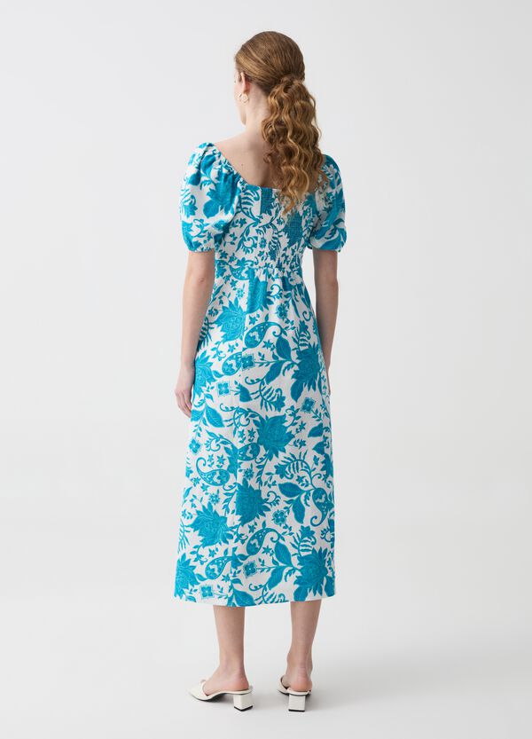 Ovs Vestito Lungo Con Maniche A Palloncino