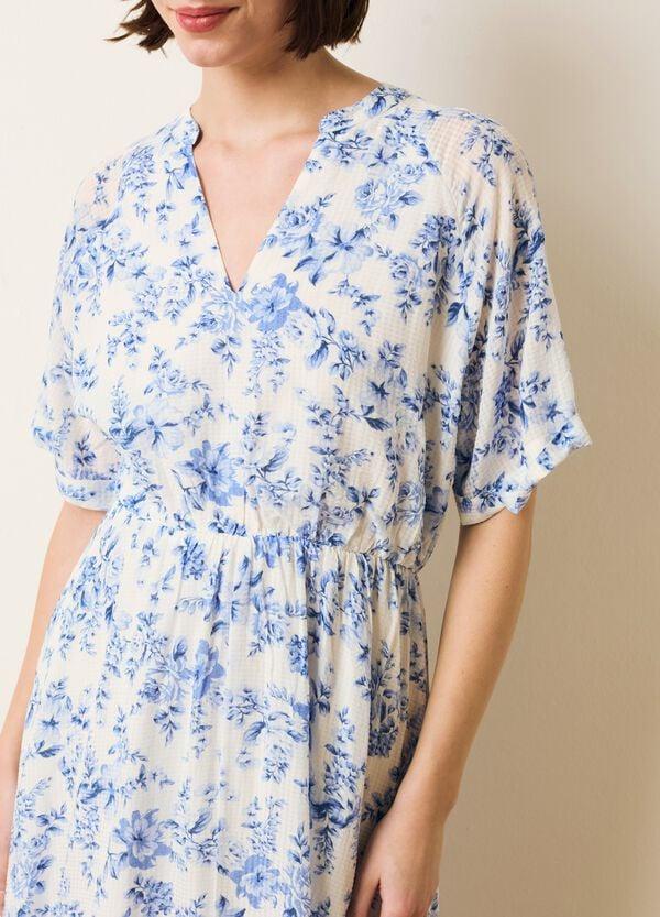 Ovs Vestito lungo floreale scollo a V