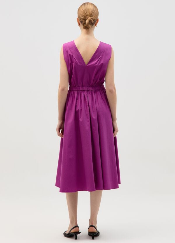 Ovs Vestito Midi Con Scollo A V