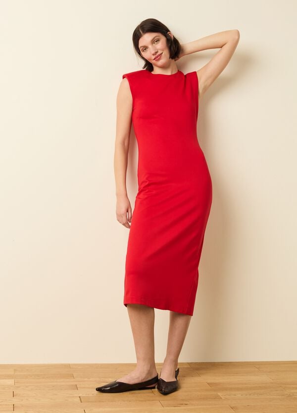 Ovs Vestito Midi Smanicato