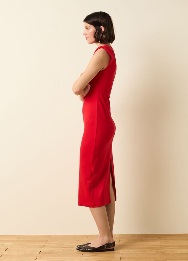 Ovs Vestito Midi Smanicato