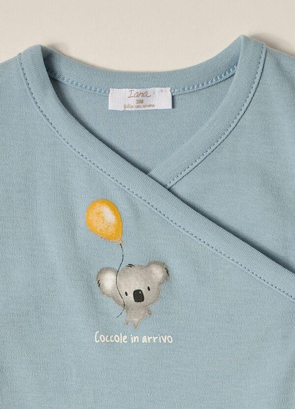 Ovs Pack 2 Body In Interlock Di Puro Cotone IANA Neonato