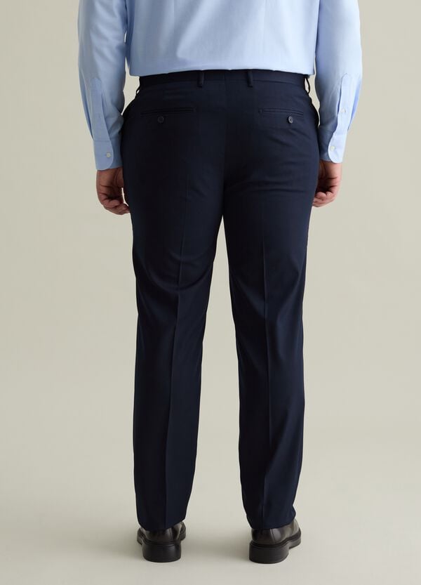 Ovs Pantalone Elegante Regular Fit Tinta Unita Plus Size