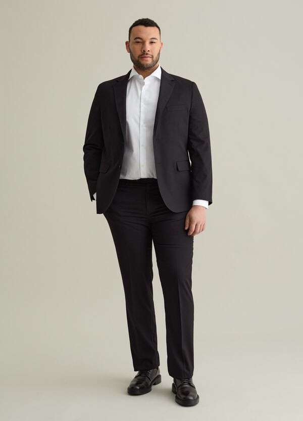 Ovs Pantalone elegante regular fit tinta unita Plus Size