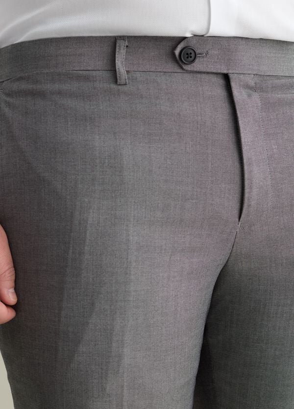 Ovs Pantalone Regular Fit In Misto Viscosa Plus Size