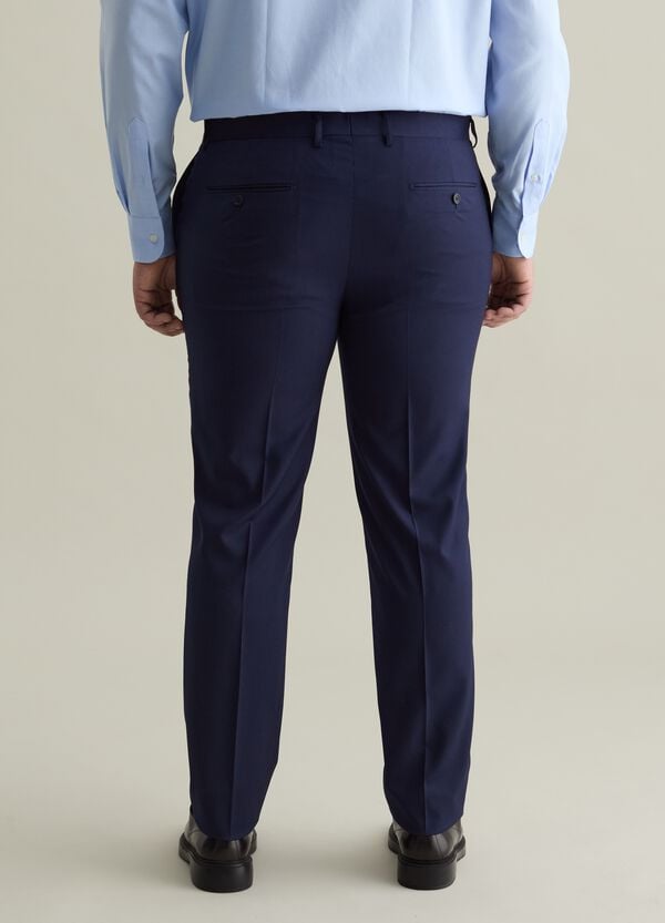 Ovs Pantalone Regular Fit In Misto Viscosa Plus Size