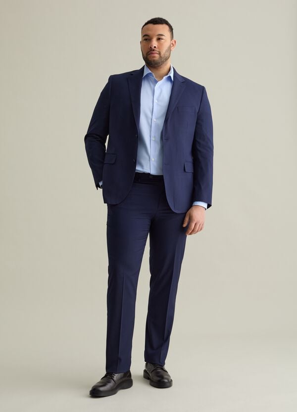 Ovs Pantalone regular fit in misto viscosa Plus Size