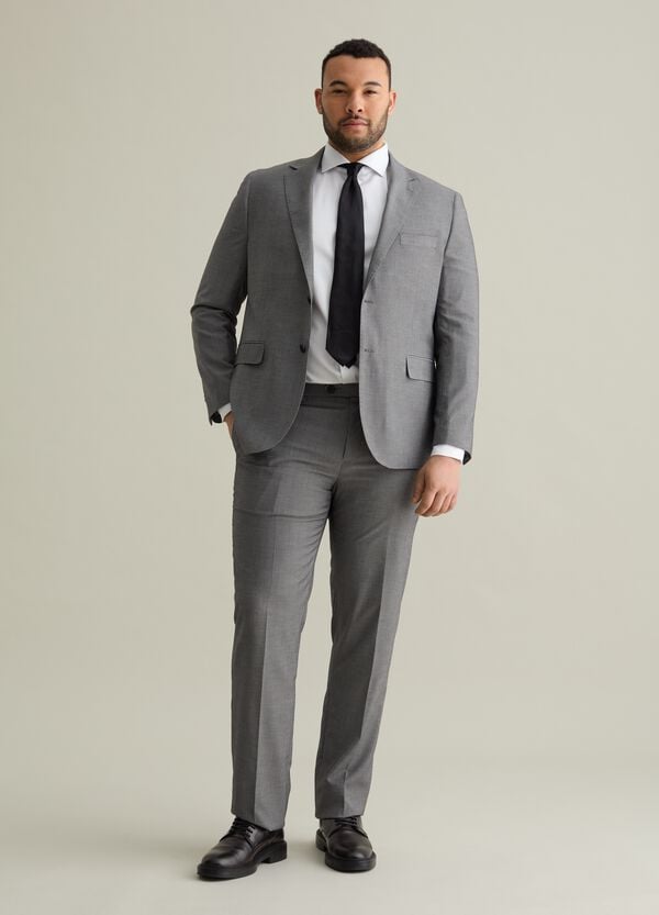 Ovs Pantalone regular fit in misto viscosa Plus Size