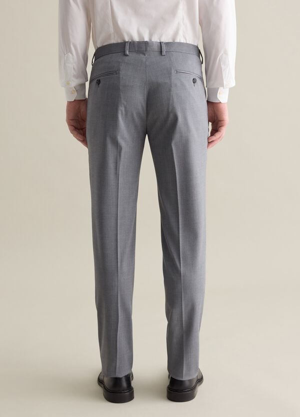 Ovs Pantalone Sartoriale Slim Fit Principe Di Galles