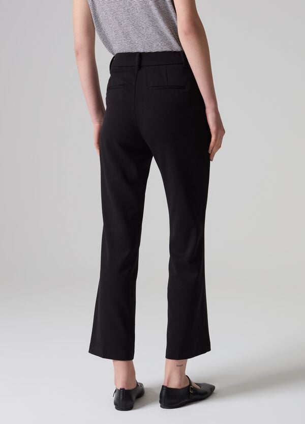 Ovs Pantaloni Bootcut In Tessuto Elasticizzato PIOMBO