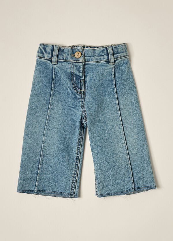Ovs Pantaloni in denim di misto cotone IANA neonata