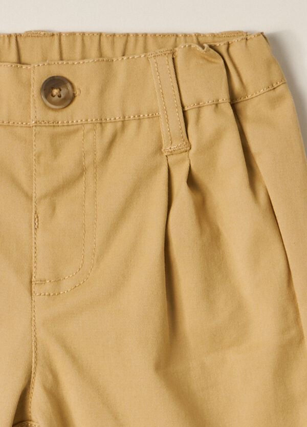Ovs Pantaloni In Twill Di Cotone Stretch IANA Neonato