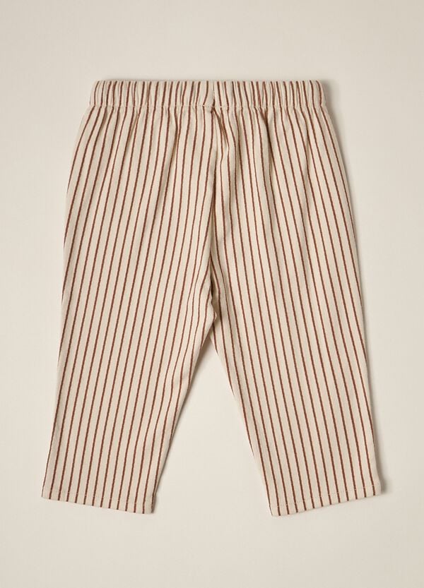 Ovs Pantaloni In Twill Di Cotone Stretch IANA Neonato