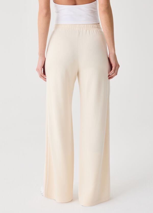 Ovs Pantaloni Palazzo Con Piping A Contrasto ALTAVIA STUDIO