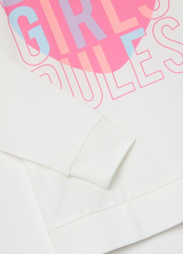 Ovs Pigiama In Cotone Bio Con Stampa "Love Girls Rules"