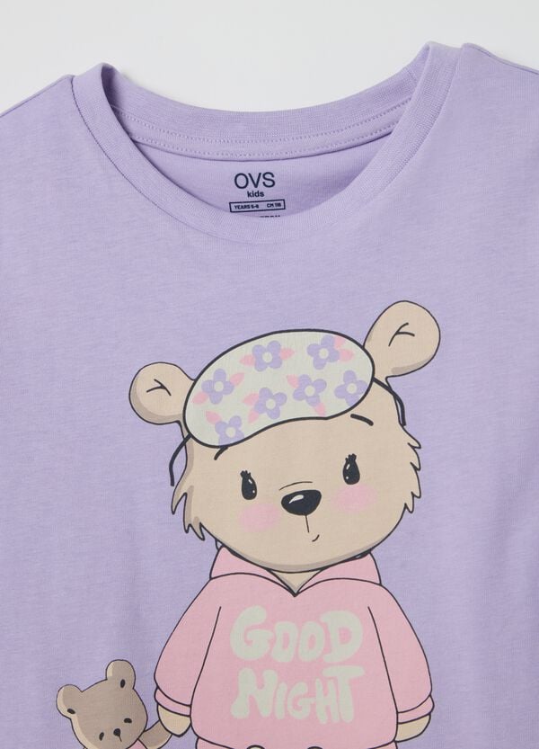 Ovs Pigiama In Cotone Bio Stampa "Night With The Girls"