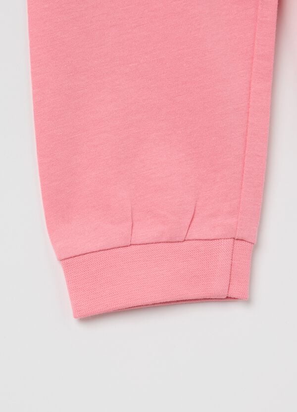 Ovs Pigiama In Cotone Con Stampa "Frutta Party" Bianco Rosa