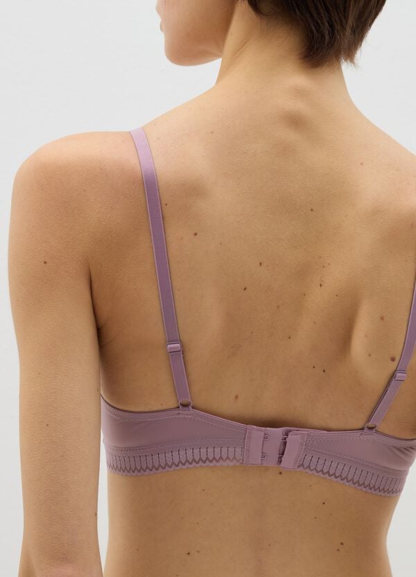 Ovs Reggiseno A Triangolo Semi Imbottito Con Motivo Geometrico