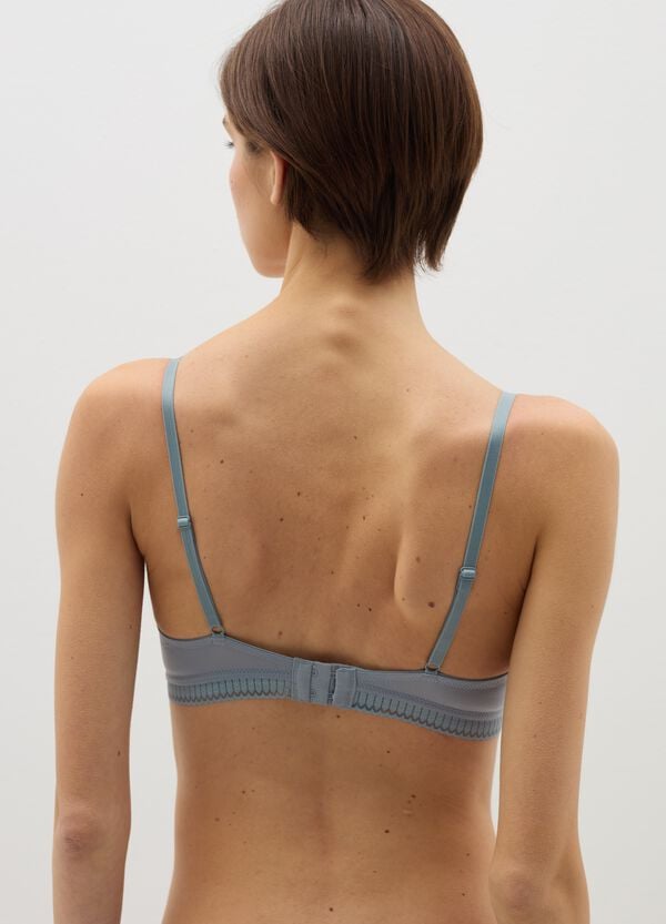 Ovs Reggiseno A Triangolo Semi Imbottito Con Motivo Geometrico