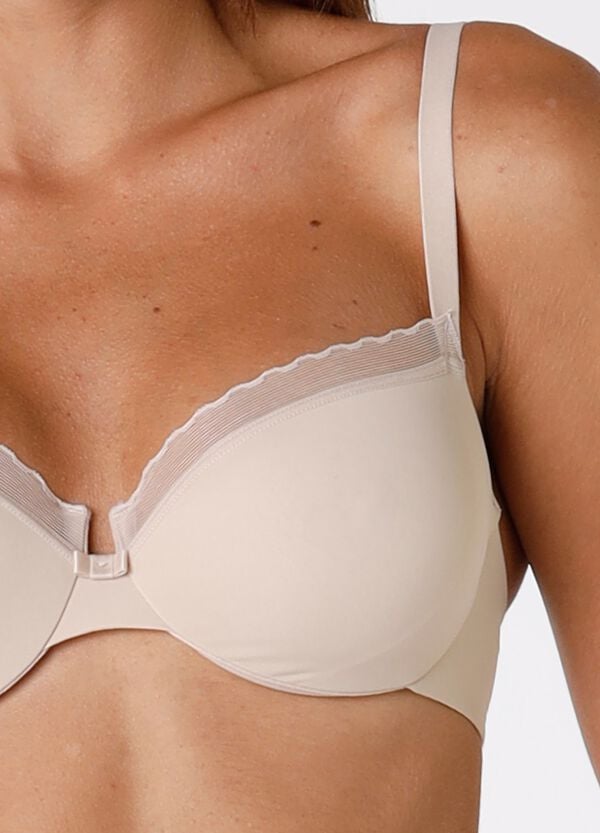 Ovs Reggiseno In Polyamide Elasticizzato Beige LOVABLE