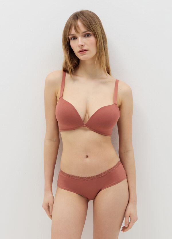 Ovs Reggiseno Sara senza ferretto in cotone stretch