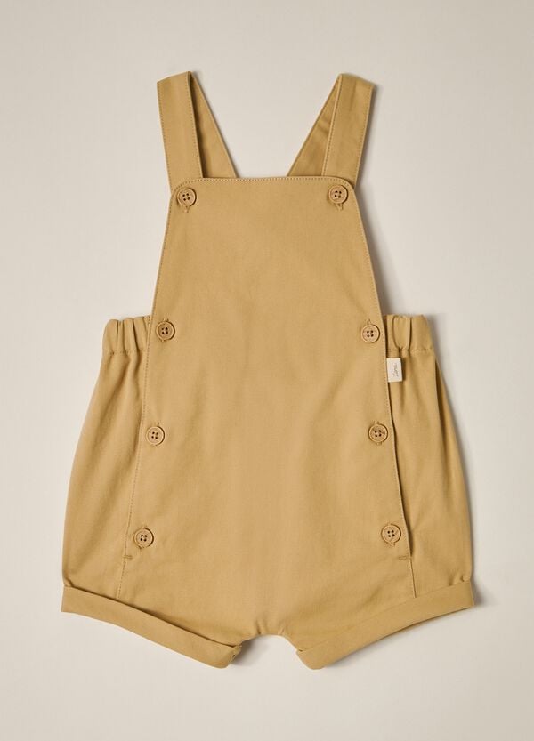 Ovs Salopette in twill di cotone stretch IANA neonato