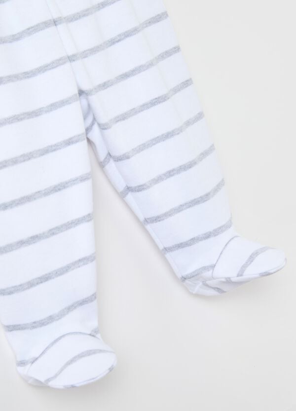 Ovs Set Top E Ghettine In Cotone Con Ricamo Animaletti
