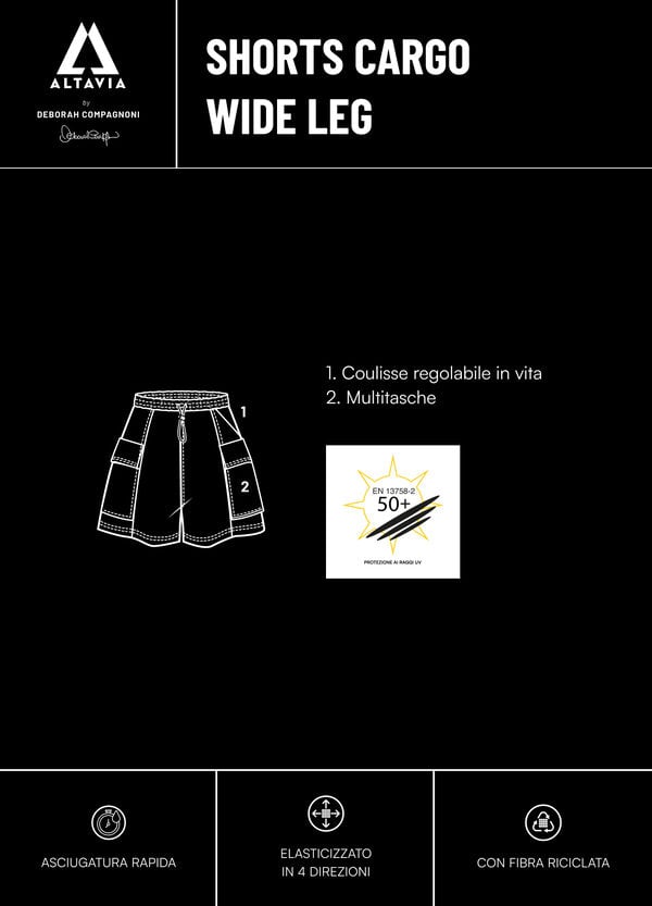 Ovs Shorts Cargo A Gamba Larga ALTAVIA WITH DEBORAH COMPAGNONI